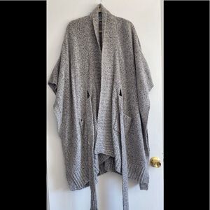 Malo. Cozy Batwing Sleeve Belted Cardigan
